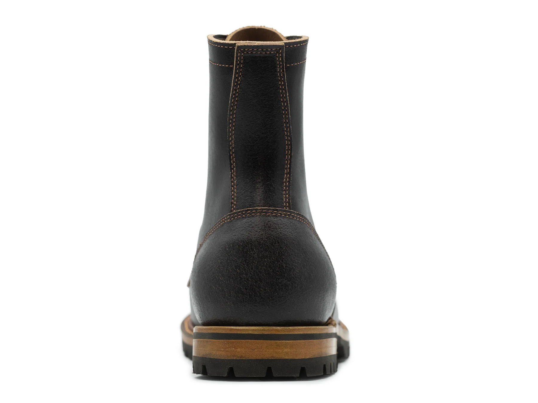Black Waxed Flesh | Cap Toe Upland - Image 4