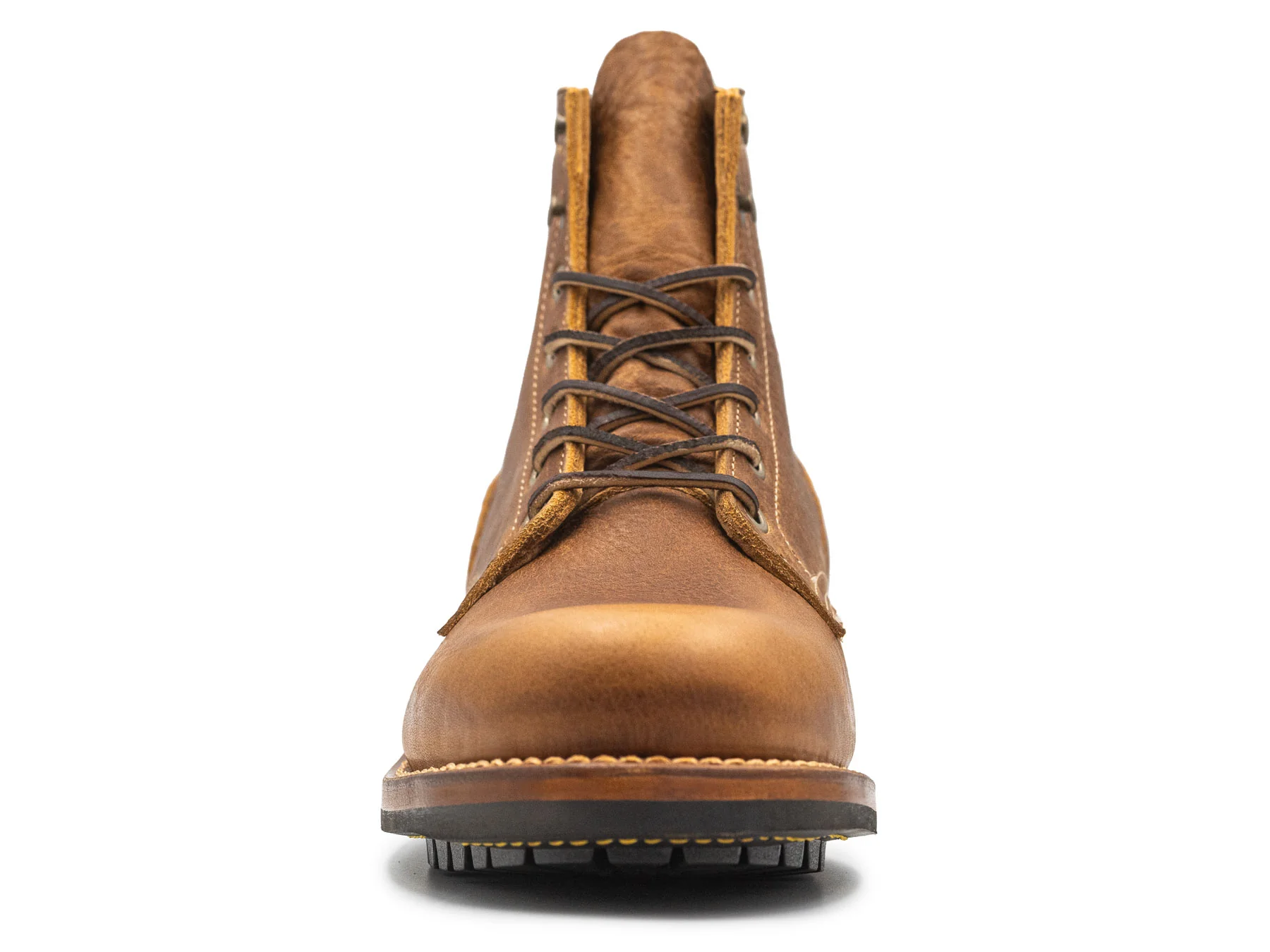 British Tan Grizzly Plain Toe | 8.5D - Image 4