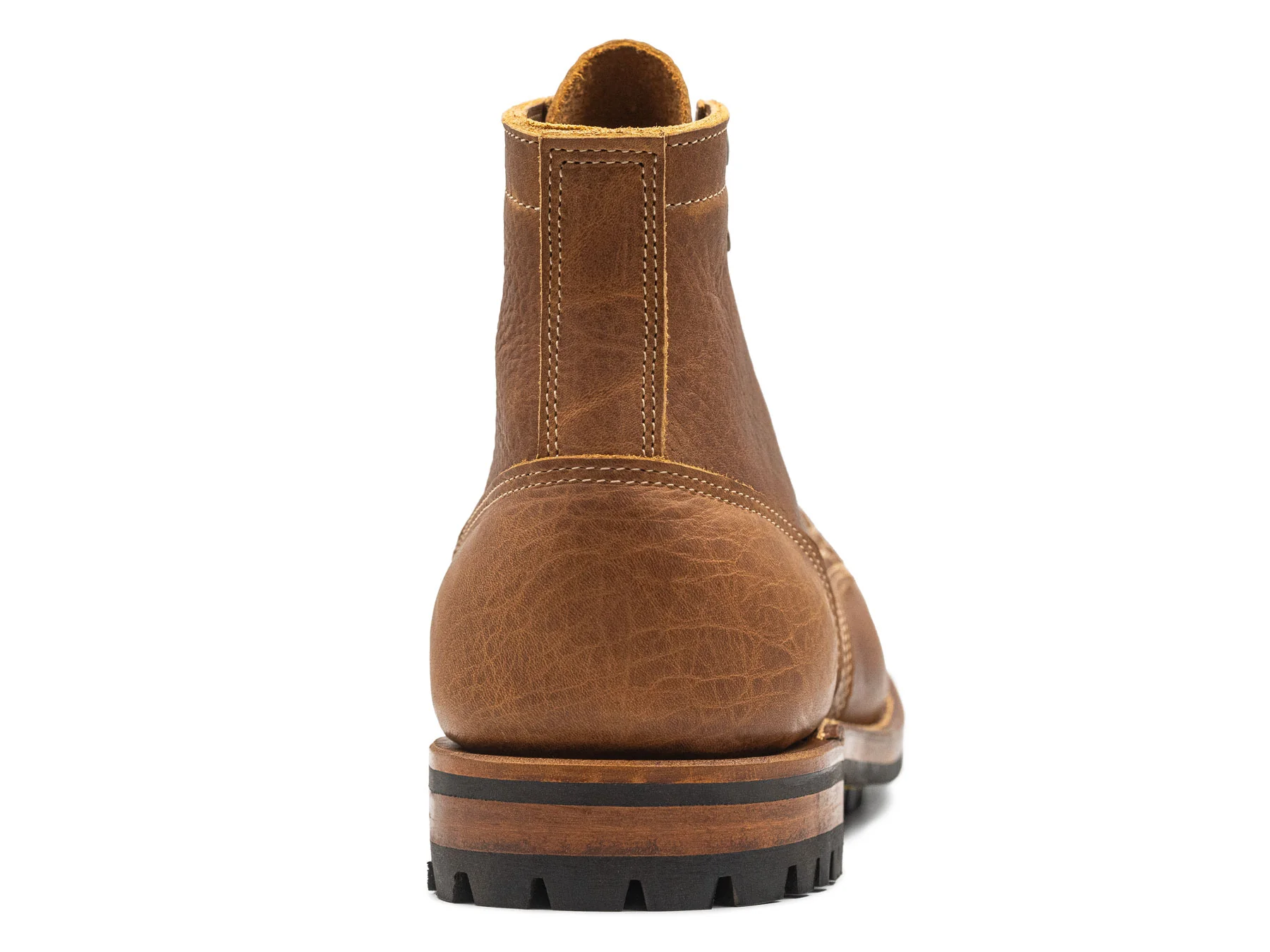 British Tan Grizzly Plain Toe | 8.5D - Image 5