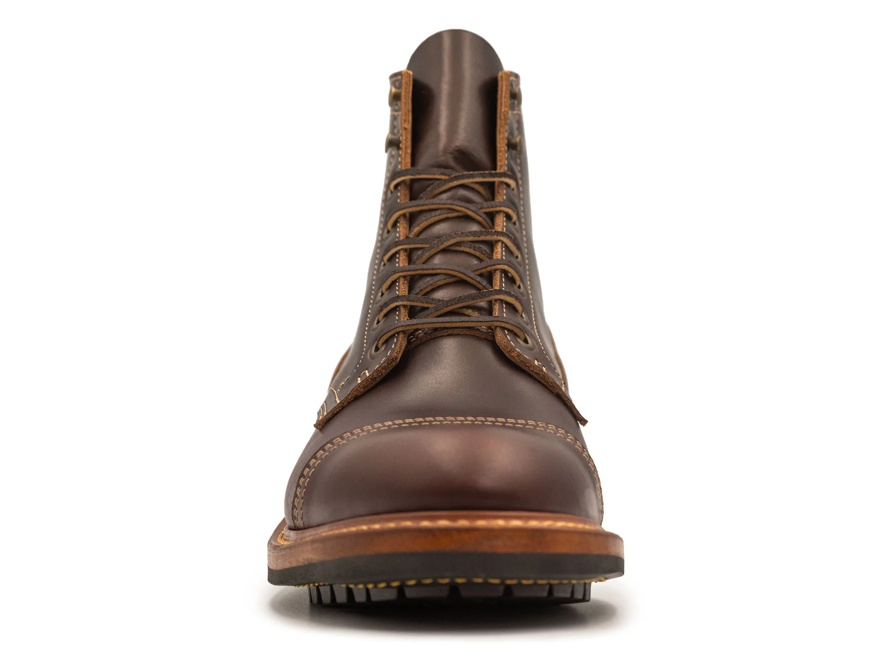 Brown Double Shot | Cap Toe - Image 4