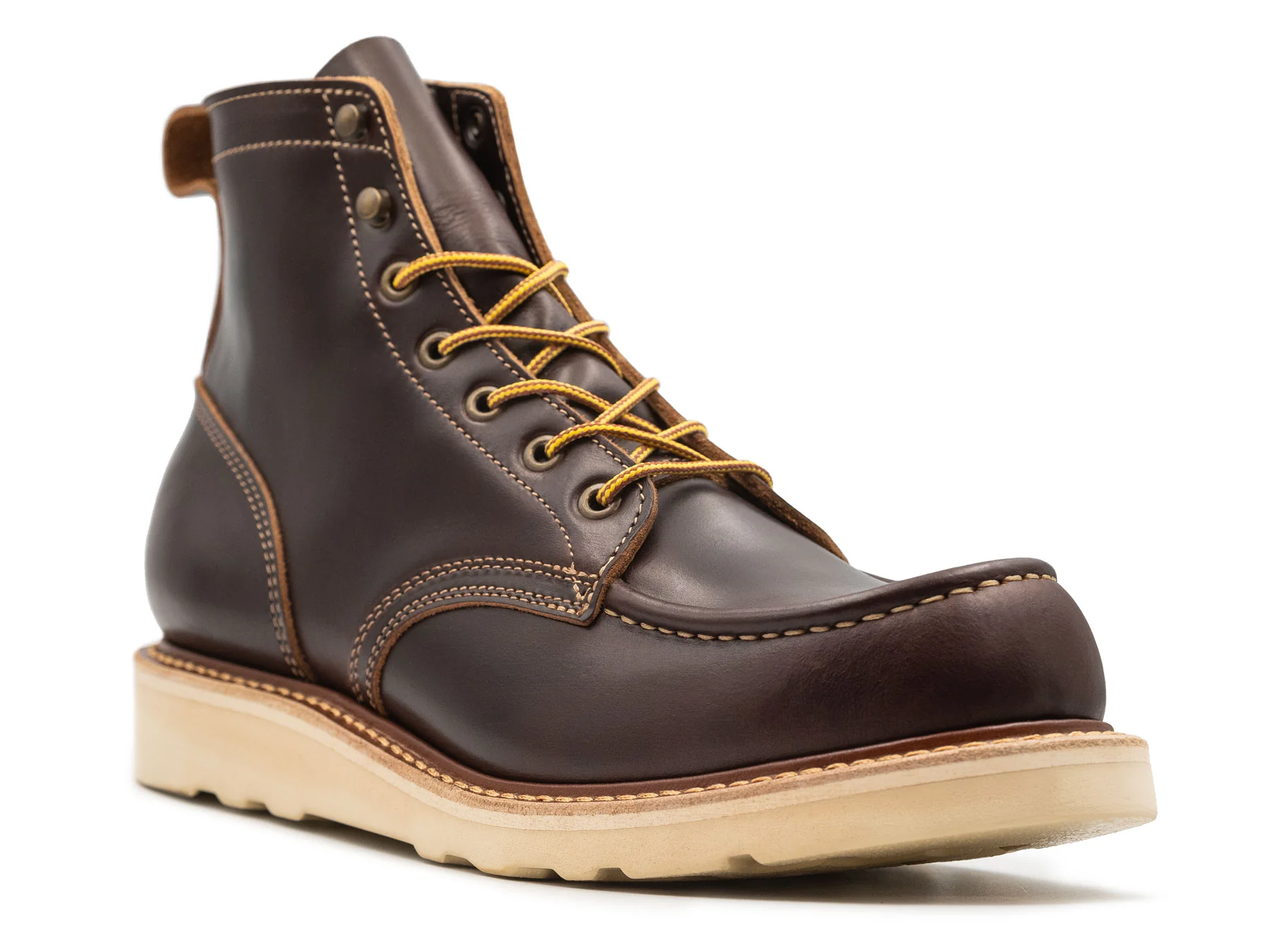 Brown Double Shot | Moc Toe - Image 3