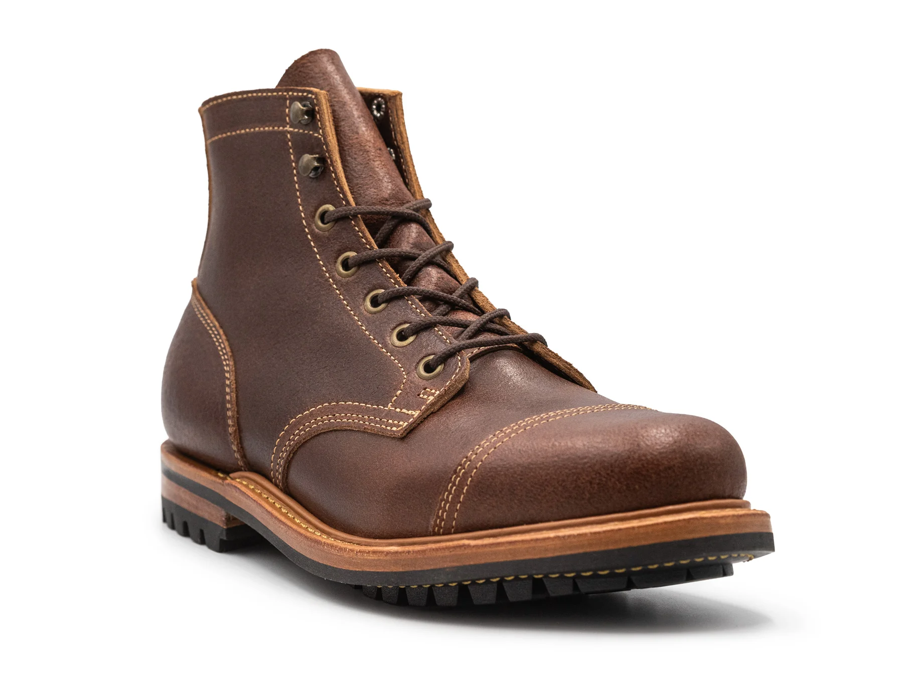 Natural Rough Shot | Cap Toe - Image 3