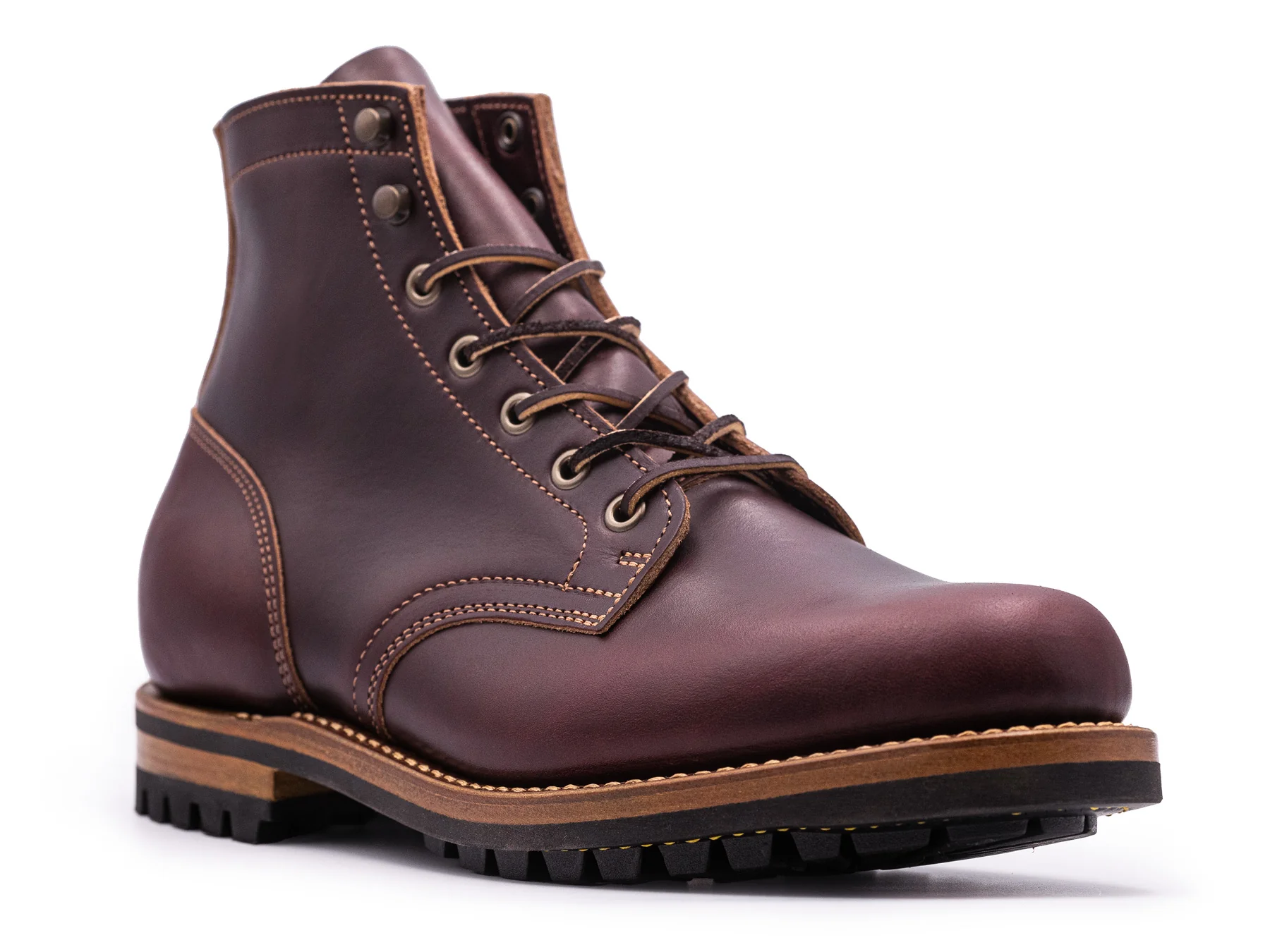 Oxblood Double Shot | Plain Toe - Image 3