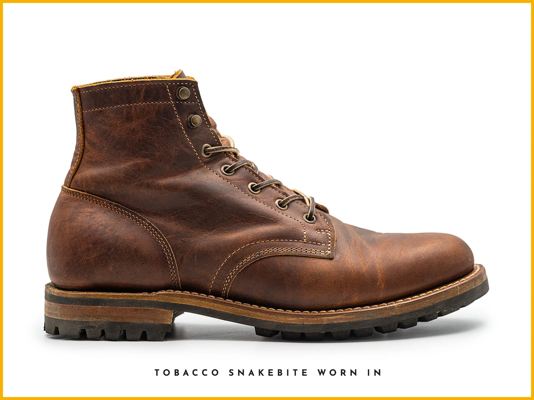 Tobacco Snakebite | Plain Toe - Image 11