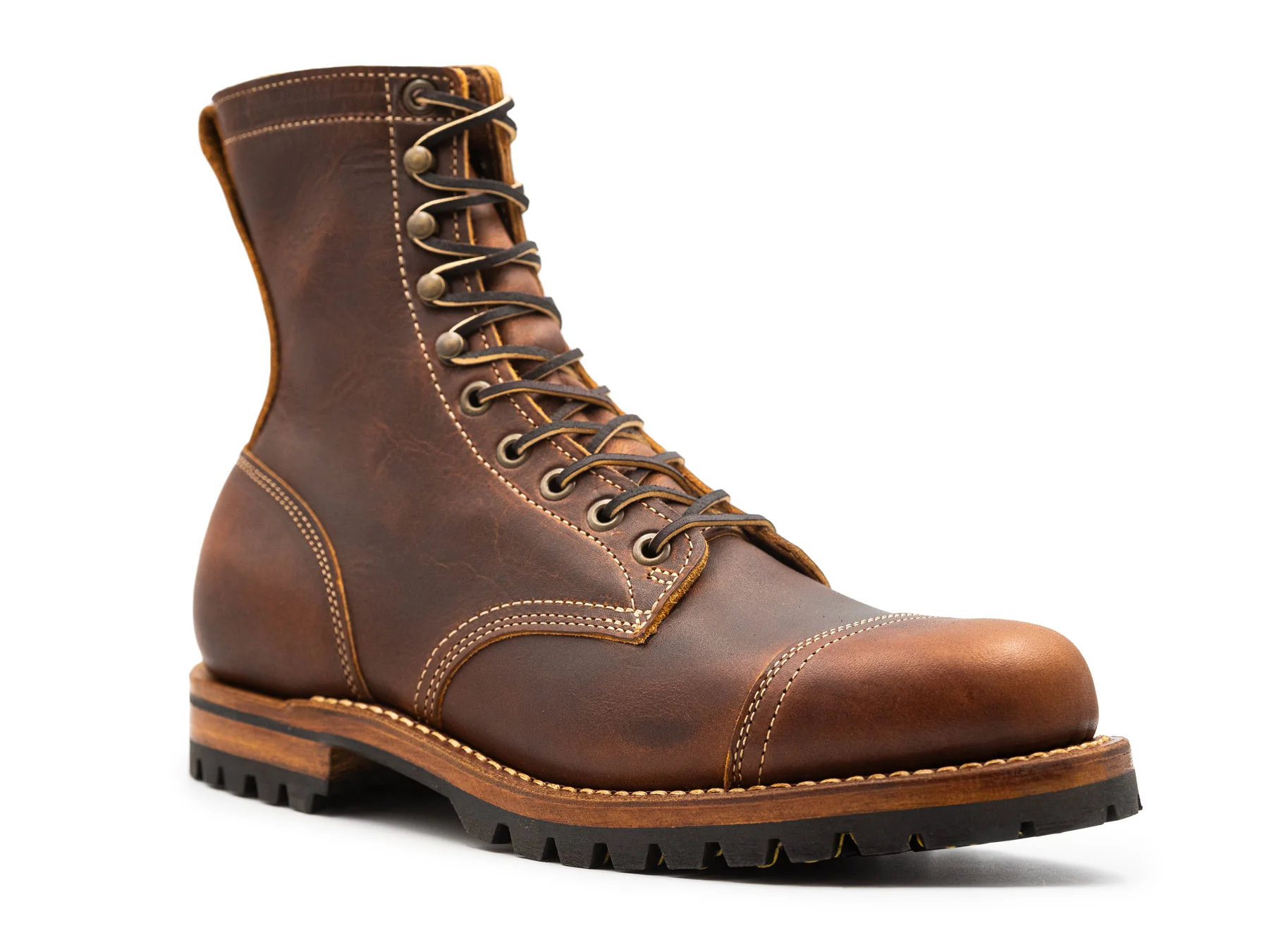 Tobacco Snakebite | Cap Toe Upland - Image 3